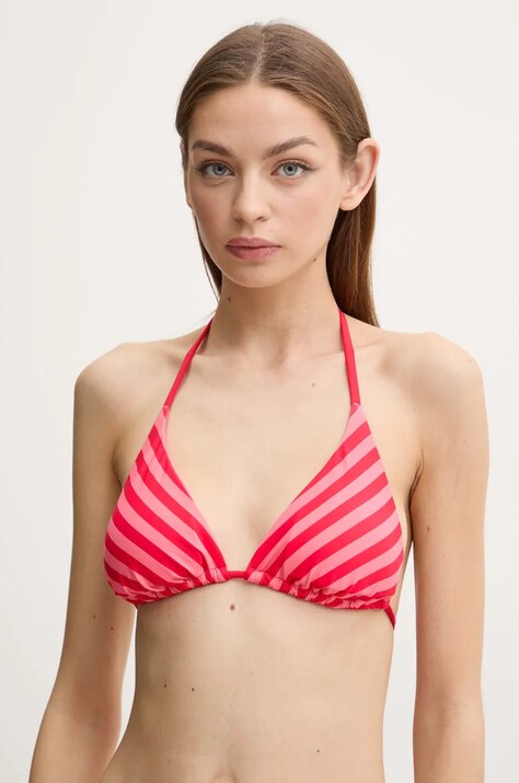 Liu Jo sutien de baie culoarea roz, cupa usor rigidizata, VA5115.J6448