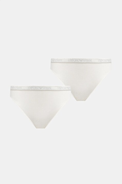 Emporio Armani Underwear chiloti 2-pack culoarea alb, EW000403 AF10889