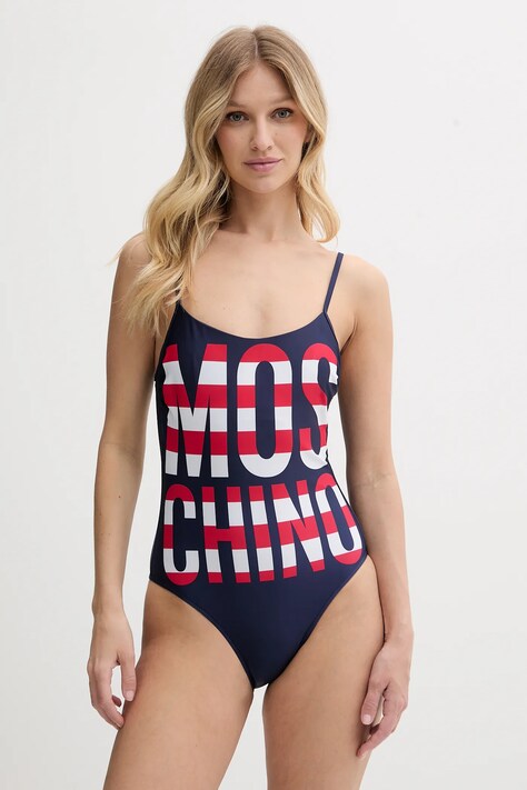Ολόσωμο μαγιό Moschino Underwear χρώμα: ναυτικό μπλε, 4905.4902