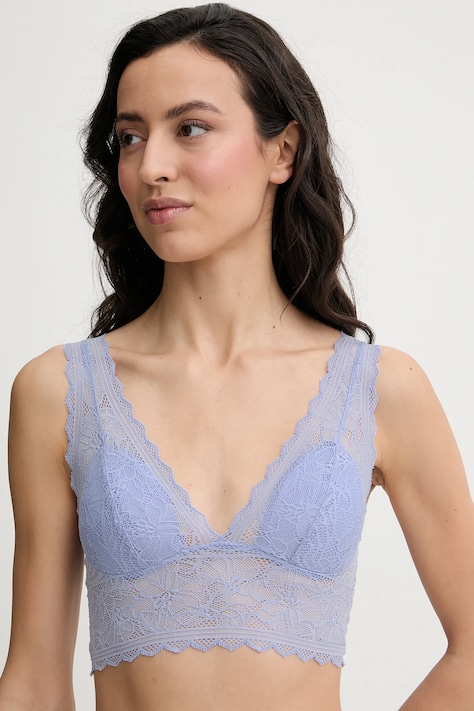 Chantelle sutien Floral Touch culoarea bej, dantelă, cu imprimeu, C94270