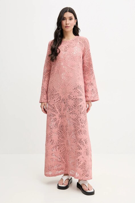 OAS rochie de plaja culoarea portocaliu, 4516