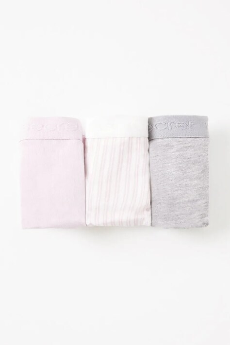 Bavlněná tanga women'secret 3-pack více barev, 4939951