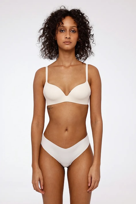 GOD SAVE QUEENS reggiseno TEARDROP BRA colore bianco  GSQ-135-116