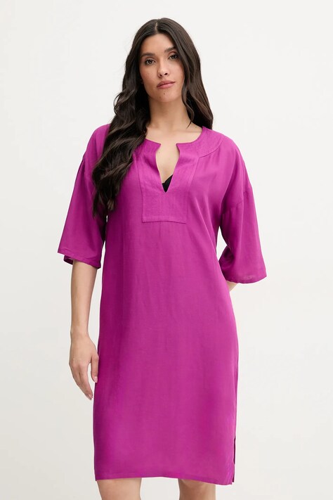 Chantelle rochie de plajă FEELS culoarea violet, C10R60