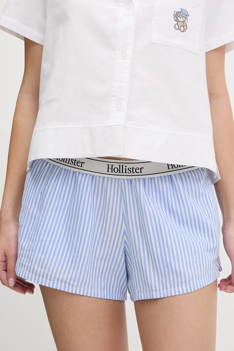 Hollister Co. pantaloni scurți de pijama din bumbac bumbac, KI346-5048