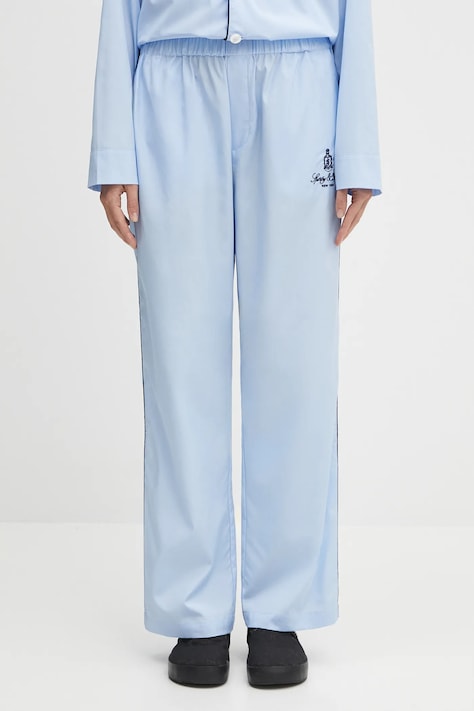 Піжамні бавовняні штани Sporty & Rich Vendome Pyjama PA046602231BL90