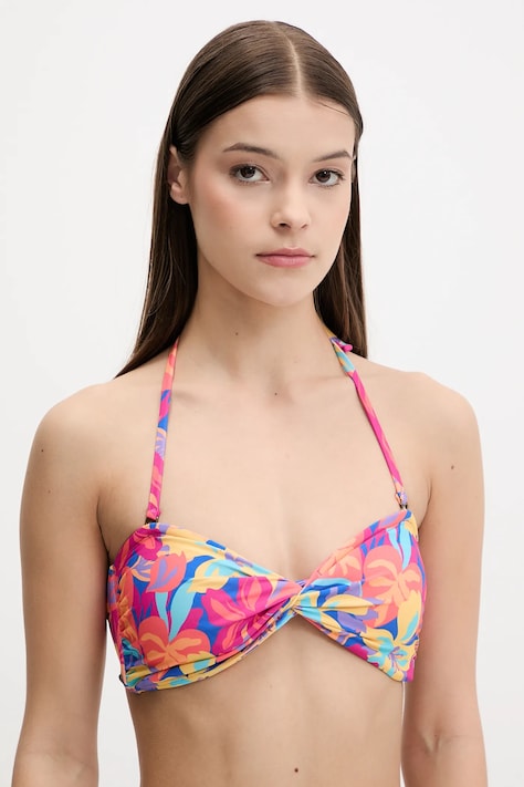 Plavková podprsenka Rip Curl ES VEDRA žltá farba, jemne vystužený košík, 0PPWSW