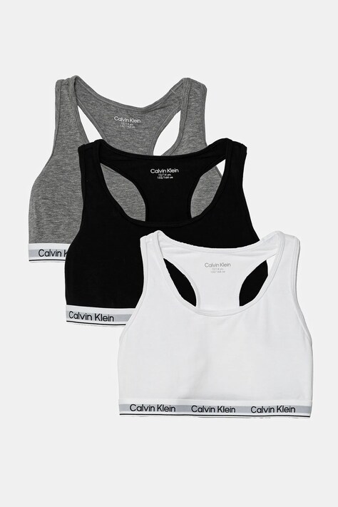 Dětská podprsenka Calvin Klein Underwear 3-pack bílá barva, G80G800743