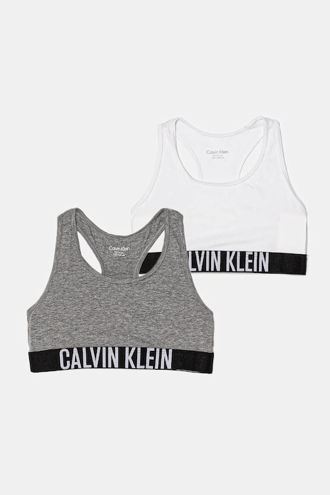 Παιδικό αθλητικό σουτιέν Calvin Klein Underwear 2-pack χρώμα: άσπρο, G80G800744