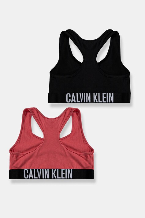 Дитячий спортивний бюстгальтер Calvin Klein Underwear 2-pack колір рожевий G80G800744