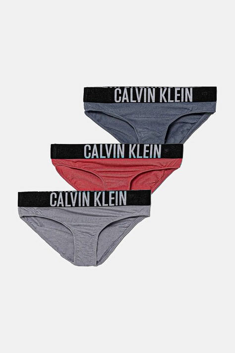 Детски бикини Calvin Klein Underwear (3 броя) в сиво G80G800730