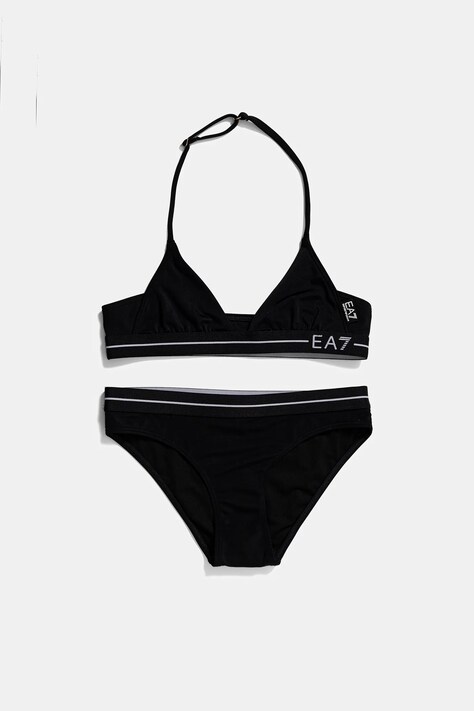 Детский раздельный купальник EA7 Emporio Armani цвет чёрный 7G000091 AF12213