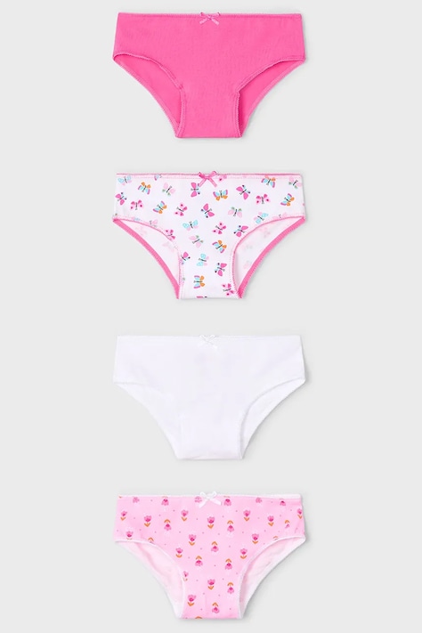 Детские трусы Mayoral 4 шт цвет розовый 10901