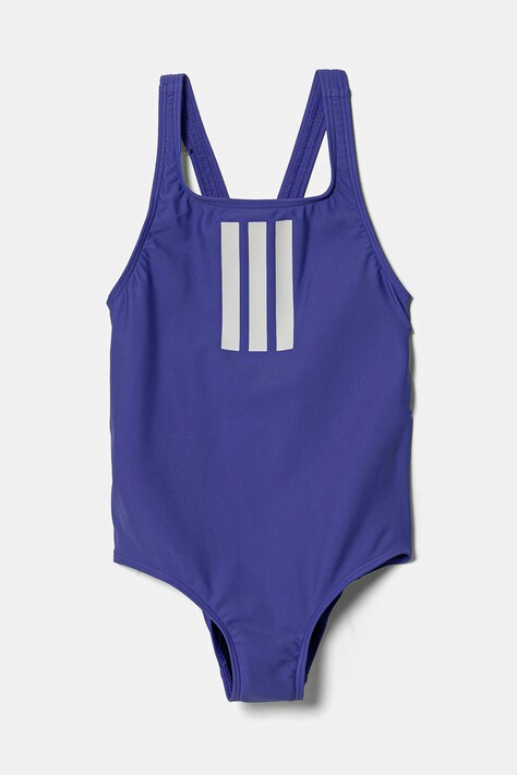 adidas Performance costum de baie dintr-o bucată pentru copii culoarea violet, JG8480