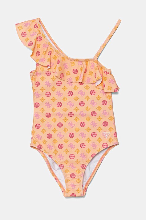 Guess costum de baie dintr-o bucată pentru copii culoarea portocaliu, J5GZ45 MC052