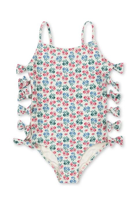 Konges Sløjd jednoczęściowy strój kąpielowy dziecięcy EDITH SWIMSUIT GRS kolor zielony KS102686