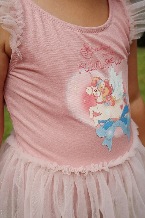 Μαγιό Konges Sløjd AMANDINE SWIMSUIT χρώμα: ροζ, KS103356