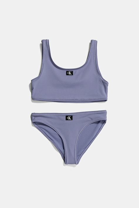 Calvin Klein Jeans kétrészes fürdőruha lila, KY0KY00093