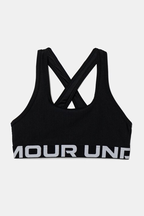 Under Armour sutien fete Crossback Bra culoarea negru, 1390066