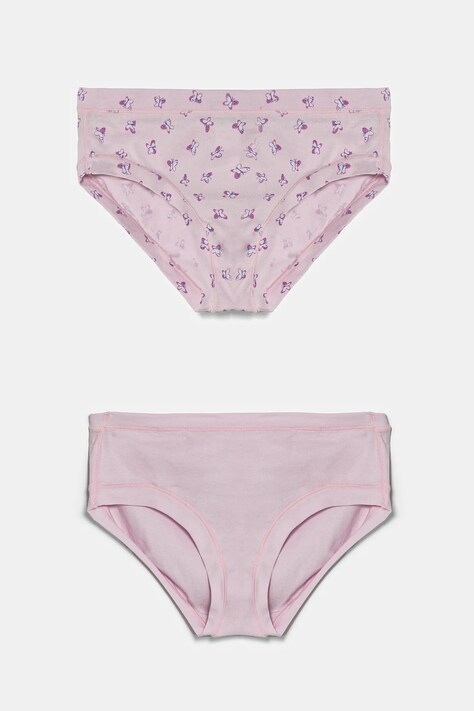 Dětské kalhotky United Colors of Benetton 2-pack růžová barva, 33R00S02H