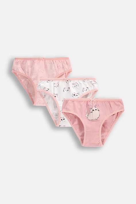 Дитячі труси Coccodrillo 3-pack колір рожевий PANTS