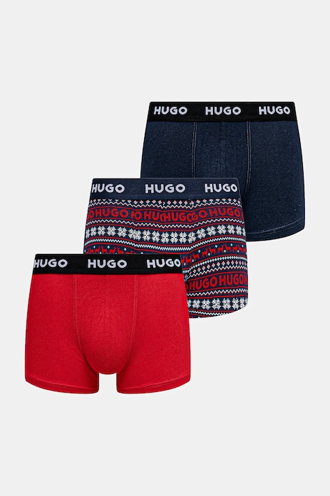 HUGO bokserki 3-pack męskie kolor granatowy 50532550