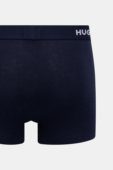 HUGO боксери чоловічі бавовняні з еластаном TRUNK TRIPLET PACK 3-пак — SS25-BIM004, блакитний — фото 6
