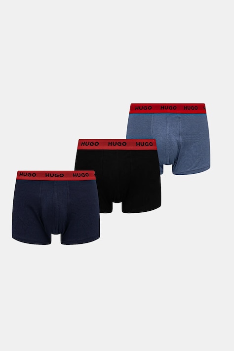 HUGO boxer pacco da 3 TRUNK TRIPLET PACK uomo colore rosso 50532611