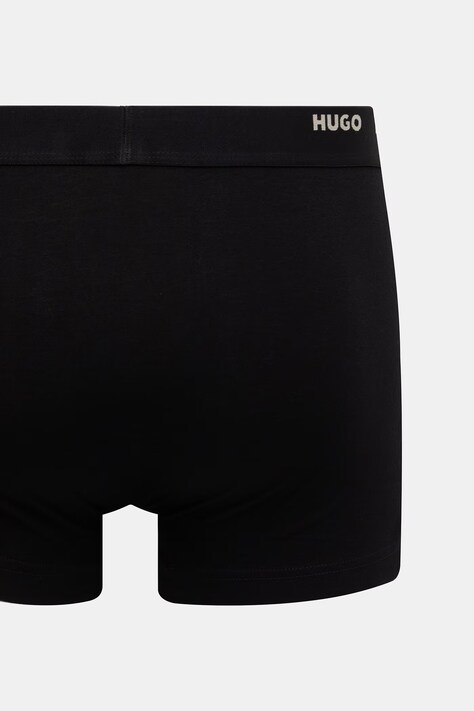 HUGO боксери чоловічі TRUNK FIVE PACK 5 шт — SS25-BIM005, сірий — фото 10
