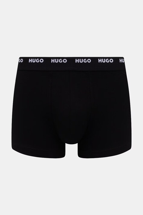 HUGO боксери чоловічі TRUNK FIVE PACK 5 шт — SS25-BIM005, сірий — фото 3
