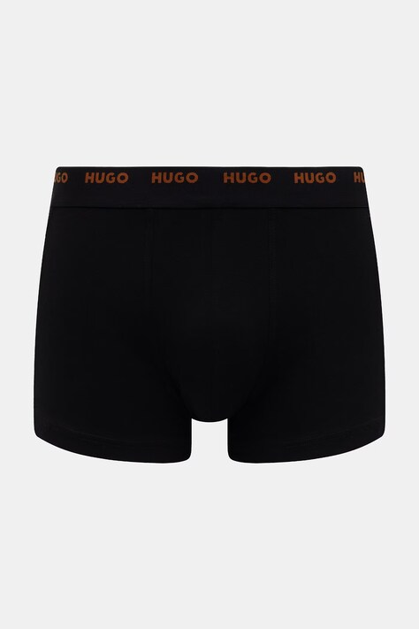 HUGO боксери чоловічі TRUNK FIVE PACK 5 шт — SS25-BIM005, сірий — фото 4