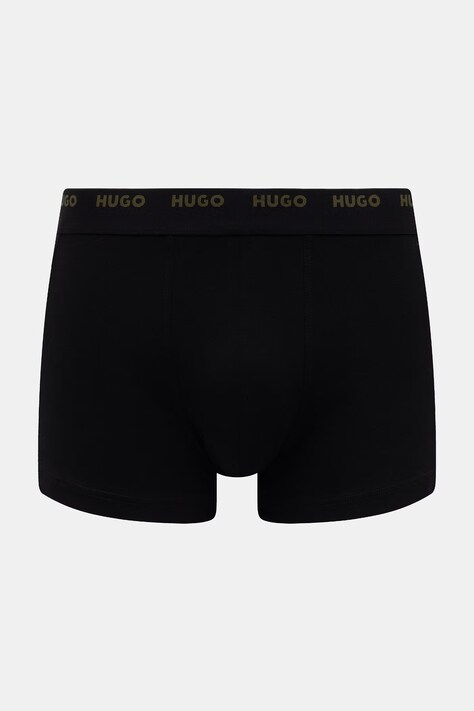 HUGO боксери чоловічі TRUNK FIVE PACK 5 шт — SS25-BIM005, сірий — фото 6