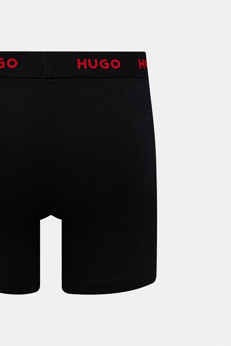 HUGO боксери чоловічі бавовняні з еластаном BOXERBR TRIPLET PACK 3 шт. — фото 6