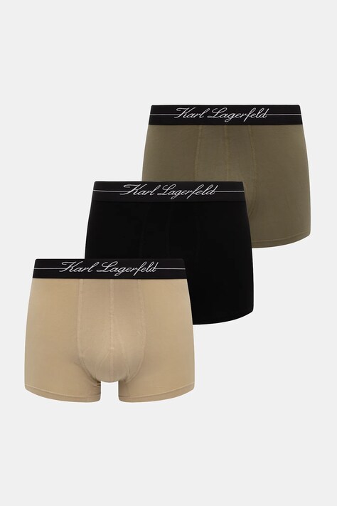 Karl Lagerfeld boxeri 3-pack culoarea negru, A1M47089