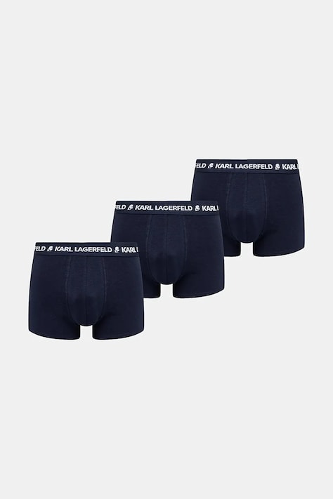 Боксерки Karl Lagerfeld (3 чифта) в тъмносиньо A1M47151
