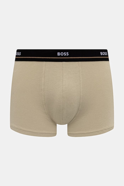 BOSS боксери чоловічі бавовняні з еластаном Trunk 5P Essential 5 шт. — фото 2