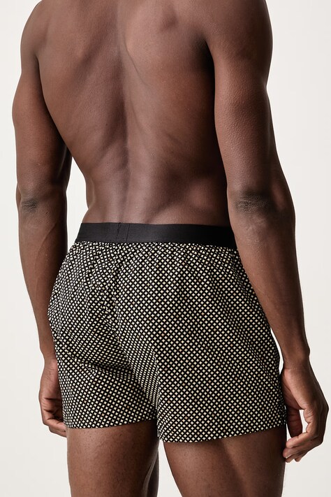 BOSS Bokserki męskie bawełniane 2P Boxer Shorts EW 2-pack beżowe 50535781