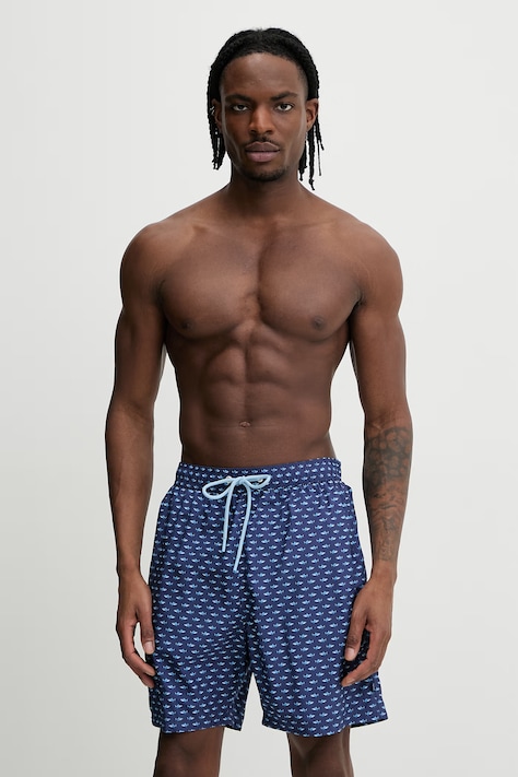Paul&Shark pantaloni scurți de baie culoarea violet, 25415048