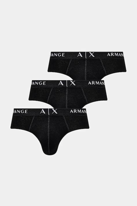 Armani Exchange slip 3-pack culoarea negru, XM000870 AF13682