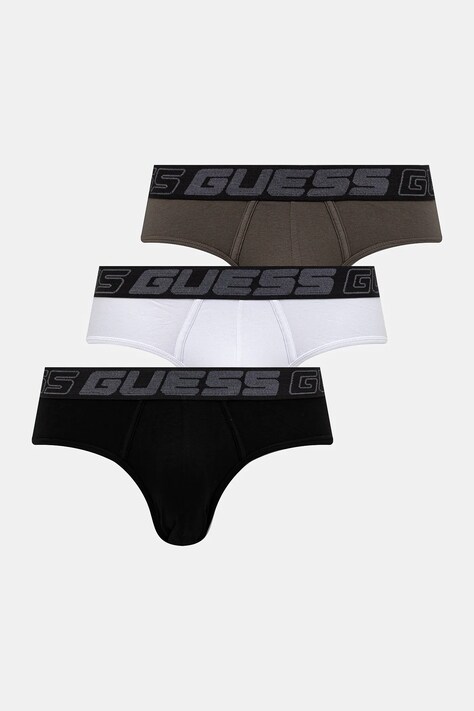 Guess slip JOE 3-pack bărbați, culoarea negru, U5RG09 K6YW1