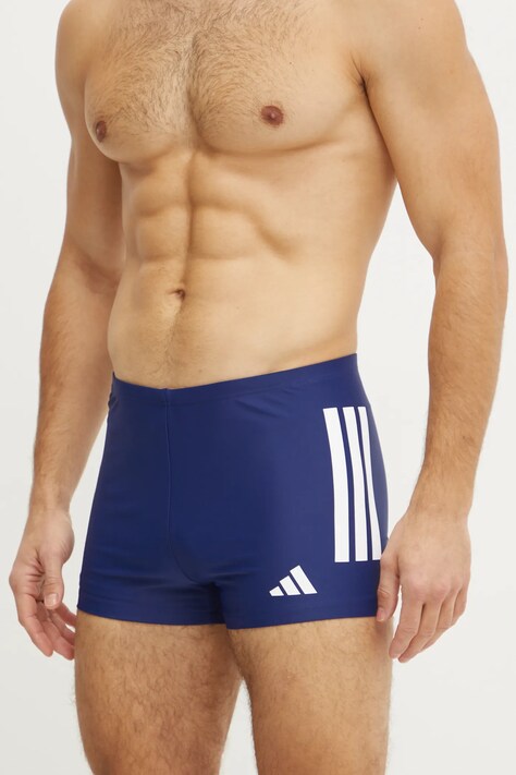 Плавки adidas Performance 3 Stripes колір синій JN6536
