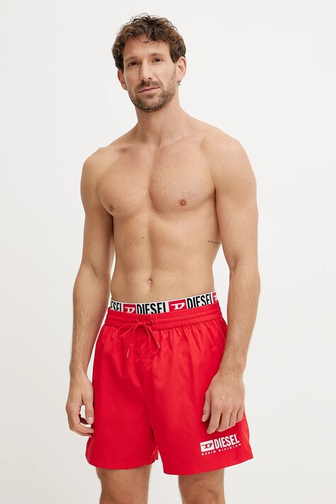 Купальні шорти Diesel VISPER-41-D-CORE BOXER-SHORTS колір червоний A16301.0NJAS
