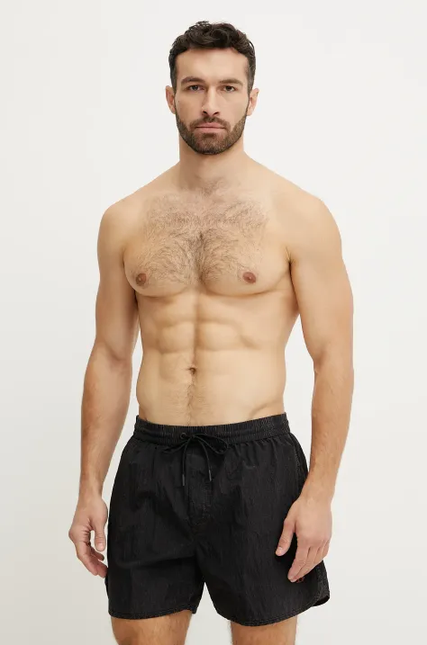Μαγιό Diesel JIMMIE-38-D-POP BOXER-SHORTS χρώμα: μαύρο, A17600.0AFBG