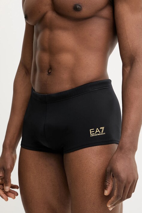 Плувни шорти EA7 Emporio Armani в черно AF14514.7M000551