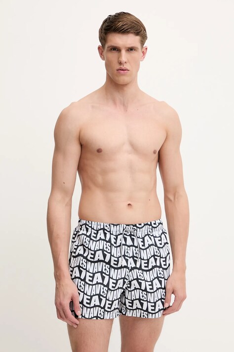 EA7 Emporio Armani szorty kąpielowe kolor czarny AF13062.7M000510