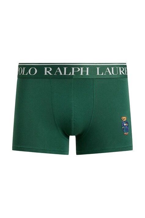 Polo Ralph Lauren Bokserki męskie bawełniane z elastanem zielone 714966106