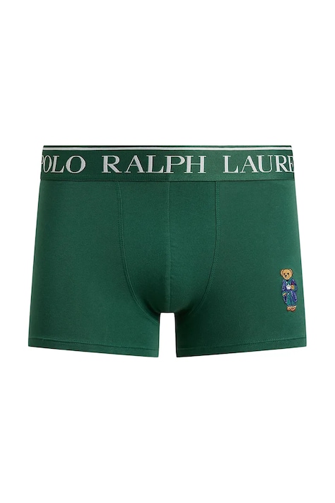 Polo Ralph Lauren Bokserki męskie bawełniane z elastanem zielone 714966106