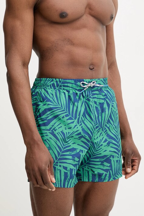 Kratke hlače za kupanje Pepe Jeans LEAF SWIMSHORT boja: zelena, PMB10405