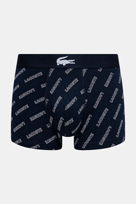 Lacoste боксери чоловічі бавовняні з еластаном Мультипак:3 шт — SS25-BIM061, темно-синій — фото 2