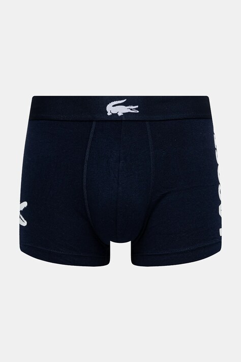 Lacoste облягаючі боксери чоловічі з бавовною 3 шт — SS25-BIM062, темно-синій — фото 2
